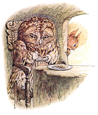 The Tale Of Squirrel Nutkin (Beatrix Potter)