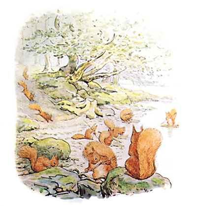 The Tale Of Squirrel Nutkin (Beatrix Potter)