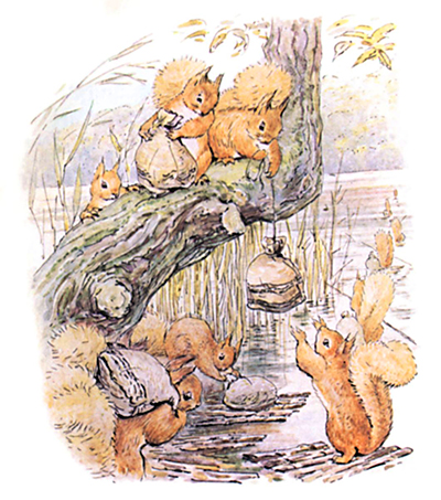 The Tale Of Squirrel Nutkin (Beatrix Potter)