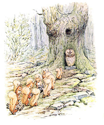 The Tale Of Squirrel Nutkin (Beatrix Potter)